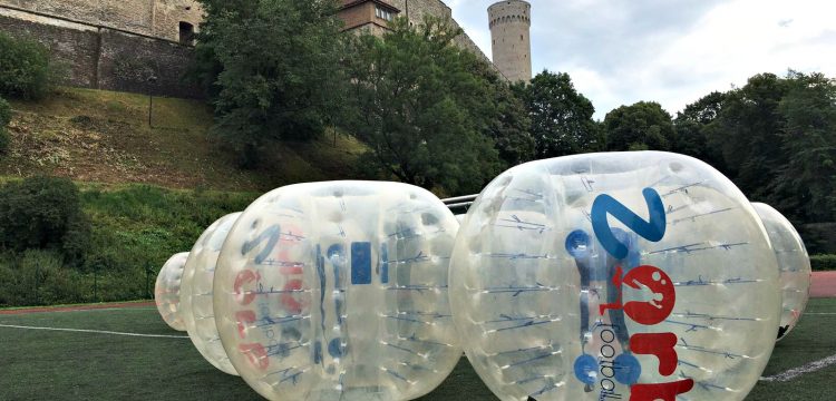 Zorb football in Tallinn