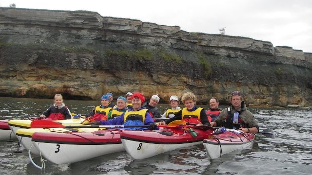 kayaking Tallinn